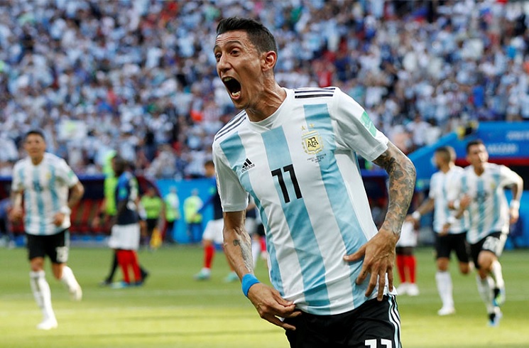 Argentina, PSG man Angel DI MARIA “It hurts not to be in the Argentina