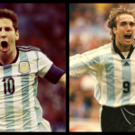 Messi Batistuta Legends