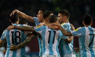 Argentina Goal Celebration