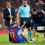 Lionel Messi injured