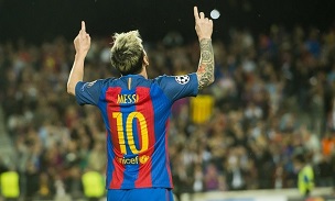Lionel Messi Goal Celebration