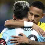 Lionel Messi Neymar Brazil