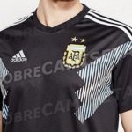 Argentina’s black away kit