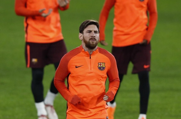 Lionel Messi Champions League Barcelona