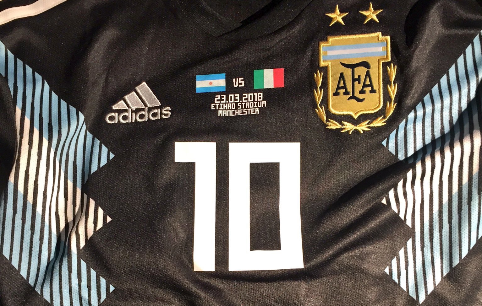 Argentina away shirt World Cup