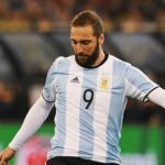 The Argentina team – Forwards Gonzalo Higuain