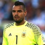 The Argentina team – Goalkeepers Sergio Romero