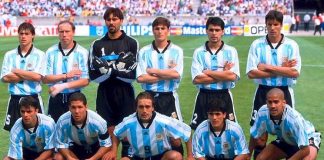 Argentina 1998 team