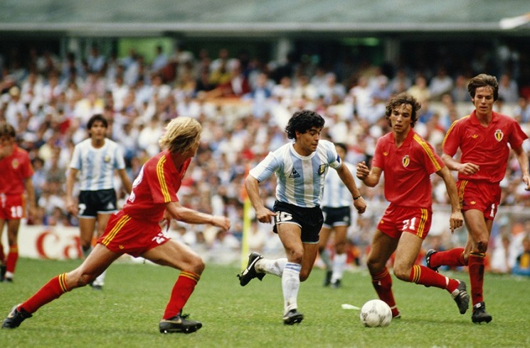 World Cup Countdown 50 Days Argentina Moment Number 26 Diego Maradona Mundo Albiceleste