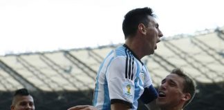 Lionel Messi Lucas Biglia Argentina