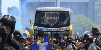 Boca Juniors bus