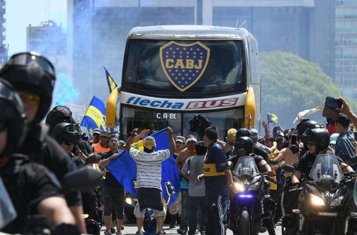 Boca Juniors bus