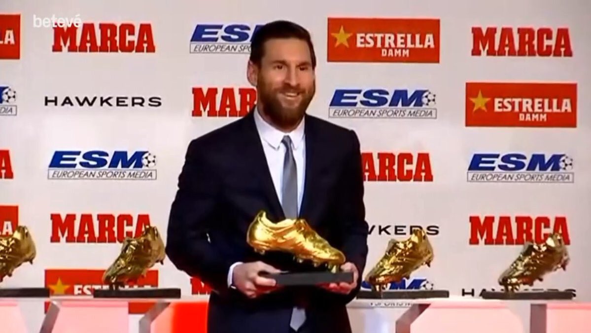 Messi won golden on sale boot