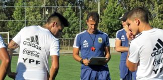 Argentina U20 training