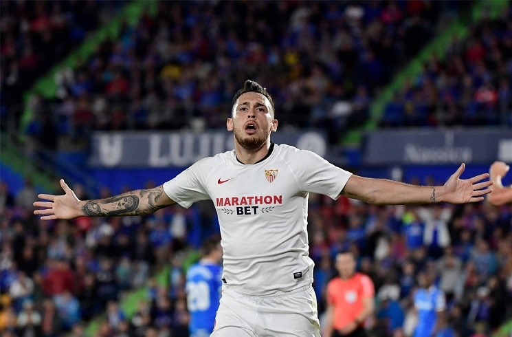 Lucas Ocampos scores for Sevilla in 3-0 win vs. Getafe, reaches 8 goals ...