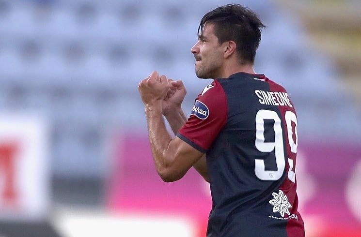 Giovanni Simeone scores for Cagliari in 2-0 win vs. Juventus | Mundo Albiceleste