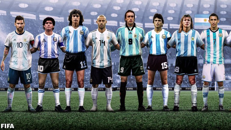 Argentina store legends football