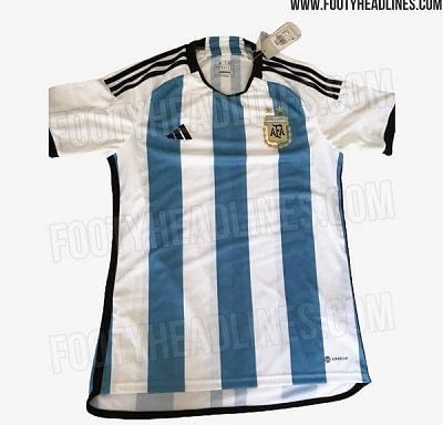 argentina football jersey 2022 world cup,
