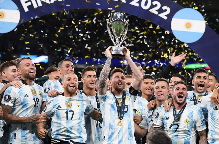 Breaking news! Messi 🇦🇷 just won World Cup! Congratulations