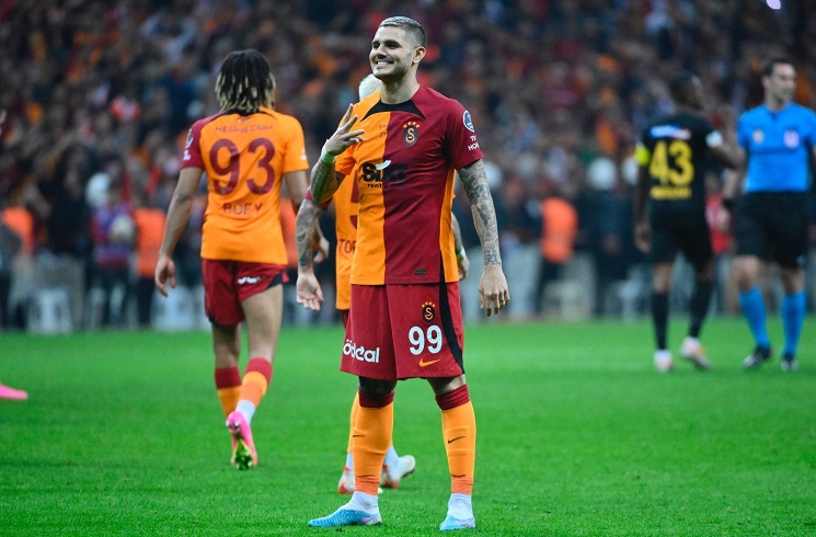 Mauro Icardi scores hat trick for Galatasaray in 6-0 win vs