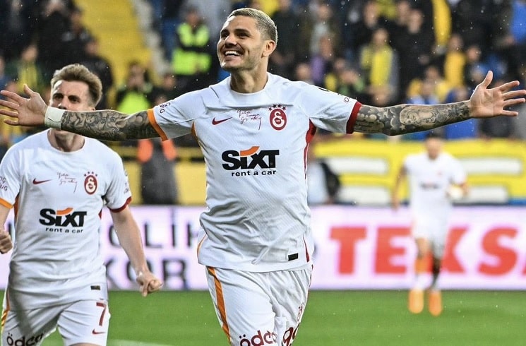 Mauro Icardi scores twice, Galatasaray win Turkish Süper Lig
