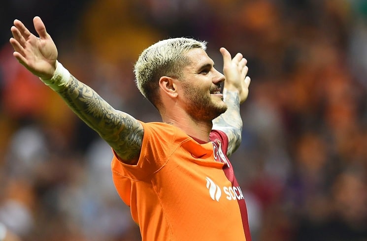 Mauro Icardi scores twice for Galatasaray in 2-0 win vs. Trabzonspor