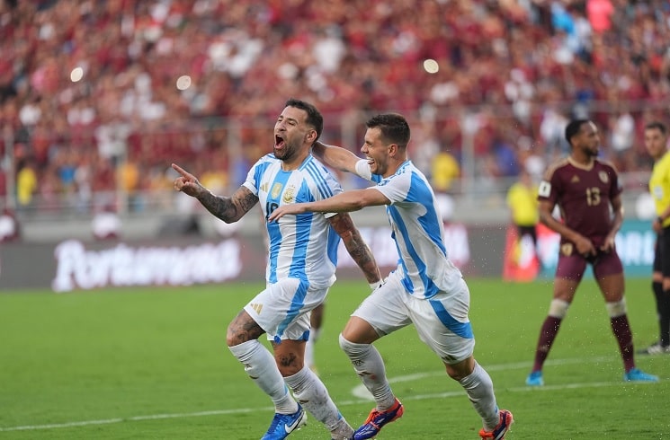 Argentina draw 1-1 vs. Venezuela, Nicolás Otamendi the goal scorer 