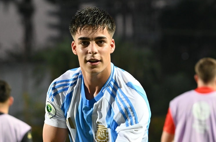 Teo Rodríguez Pagano scores for Argentina U20 in 1-0 win vs. Bolivia