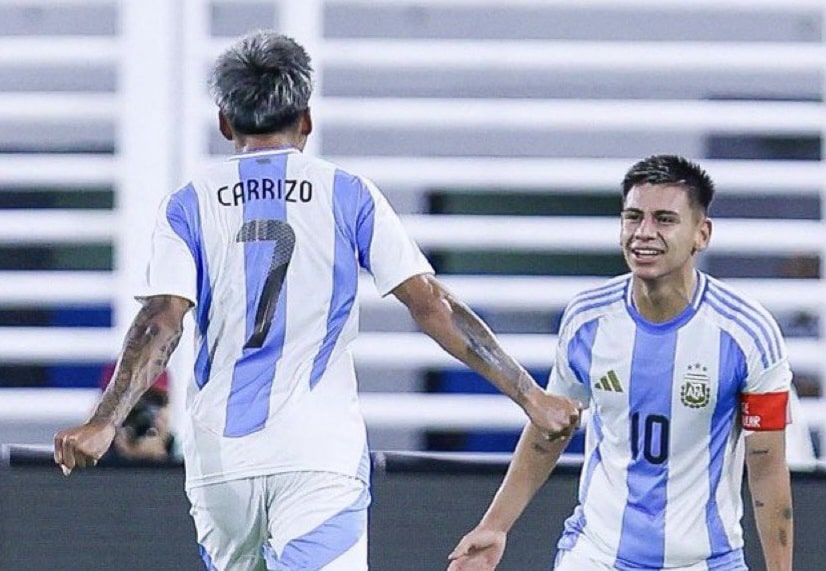 Argentina U20 win 4-3 vs. Uruguay, Claudio Echeverri, Maher Carrizo score twice