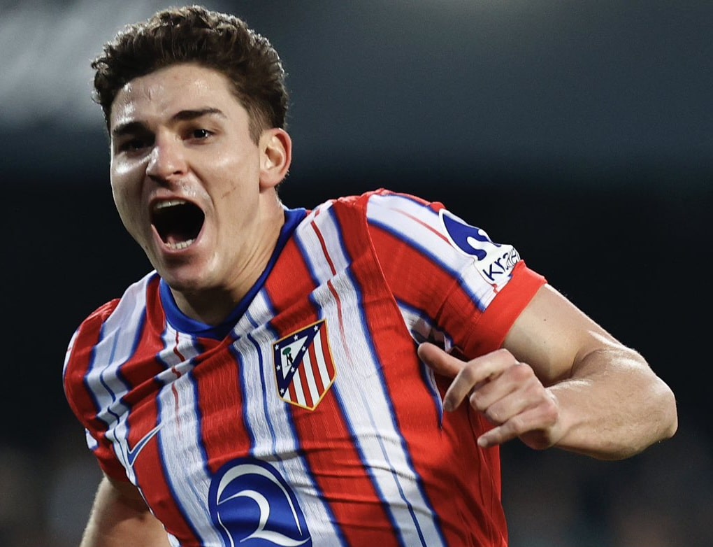 Julián Álvarez scores twice, Ángel Correa once for Atletico Madrid in 3-0 win vs. Valencia