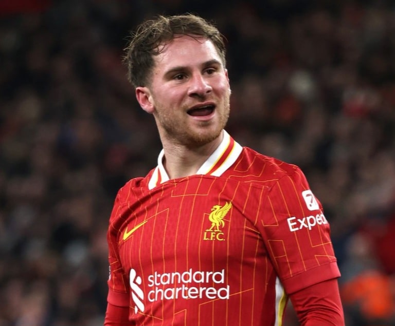 Alexis Mac Allister scores for Liverpool in 2-0 win vs