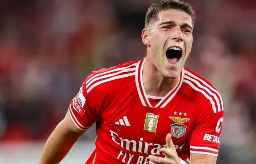 Botafogo, Santos and MLS clubs interested in Benjamín Rollheiser of Benfica
