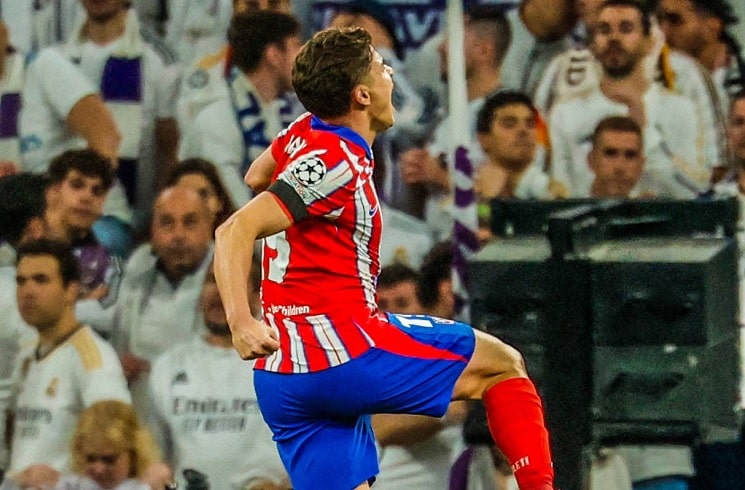 Julián Álvarez scores for Atletico Madrid in 2-1 loss vs. Real Madrid