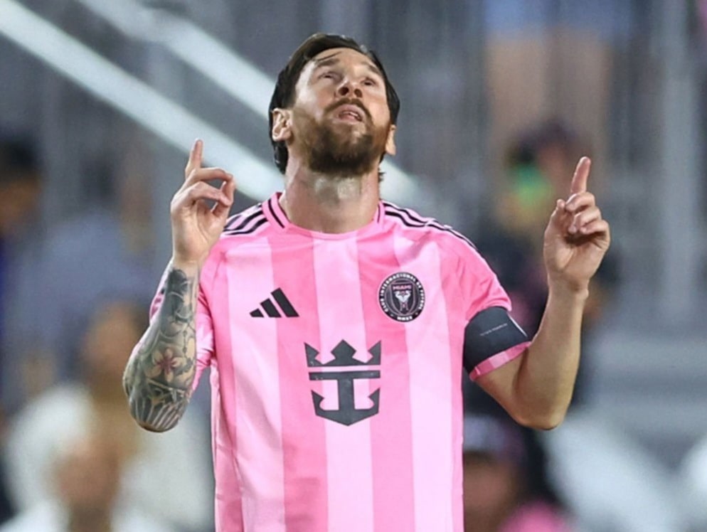 Lionel Messi scores for Inter Miami in 4-1 win vs. NY Red Bulls