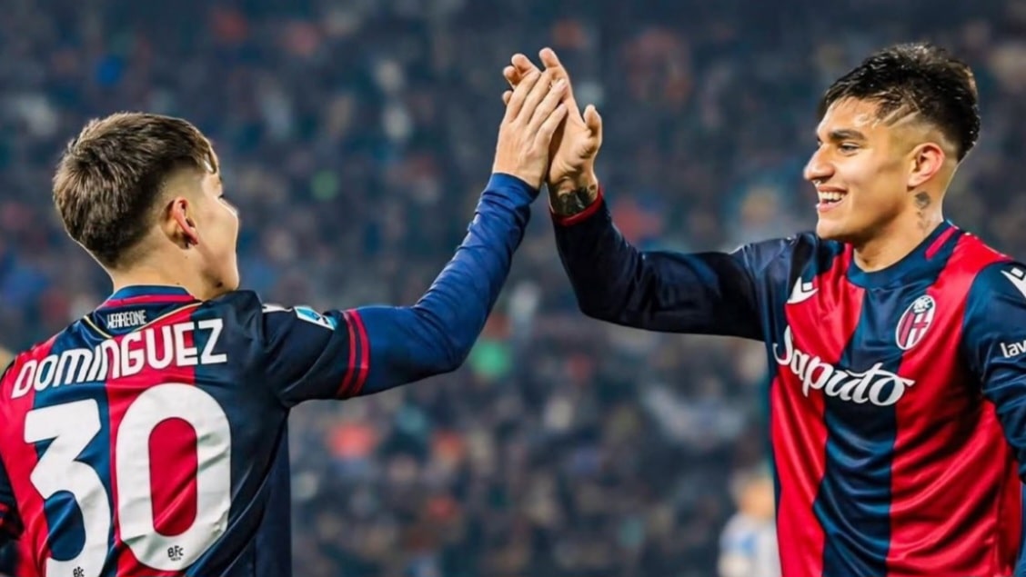 Santiago Castro and Benjamín Domínguez win Coppa Italia with Bologna