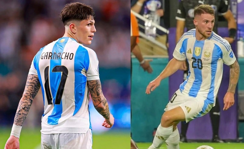 Mac Allister, Garnacho, Castellanos, and Domínguez out for Argentina
