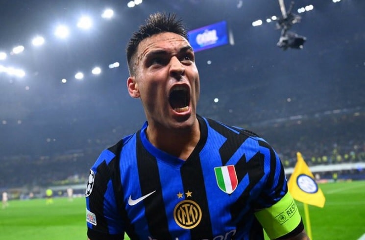 Lautaro Martínez back in training with Inter