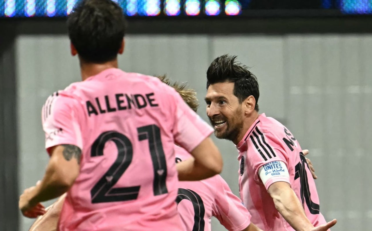 Lionel Messi free kick goal for Inter Miami in 2-1 win vs. FC Porto
