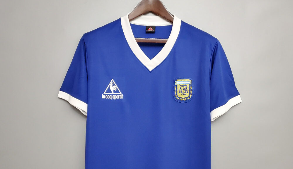 Win the 1986 Argentina Away Retro Jersey – August Giveaway!