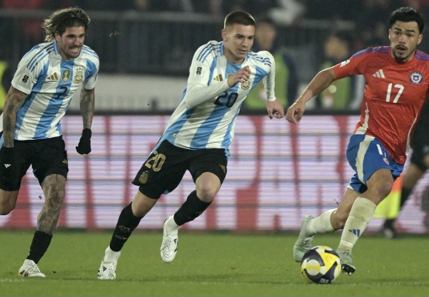 Franco Mastantuono makes Argentina national team history