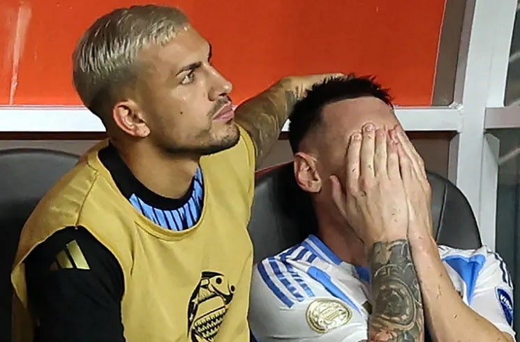 Leandro Paredes speaks on Lionel Messi’s injury in Copa America final