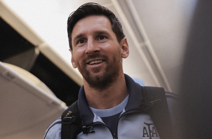 Argentina national team land in Chile, Nico Paz set to start