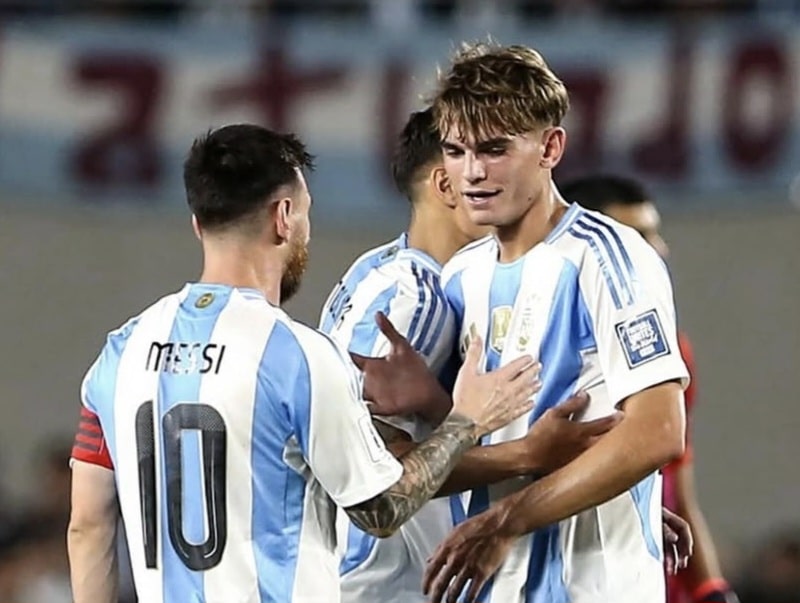 Lionel Messi to start on the bench for Argentina, Nico Paz to start