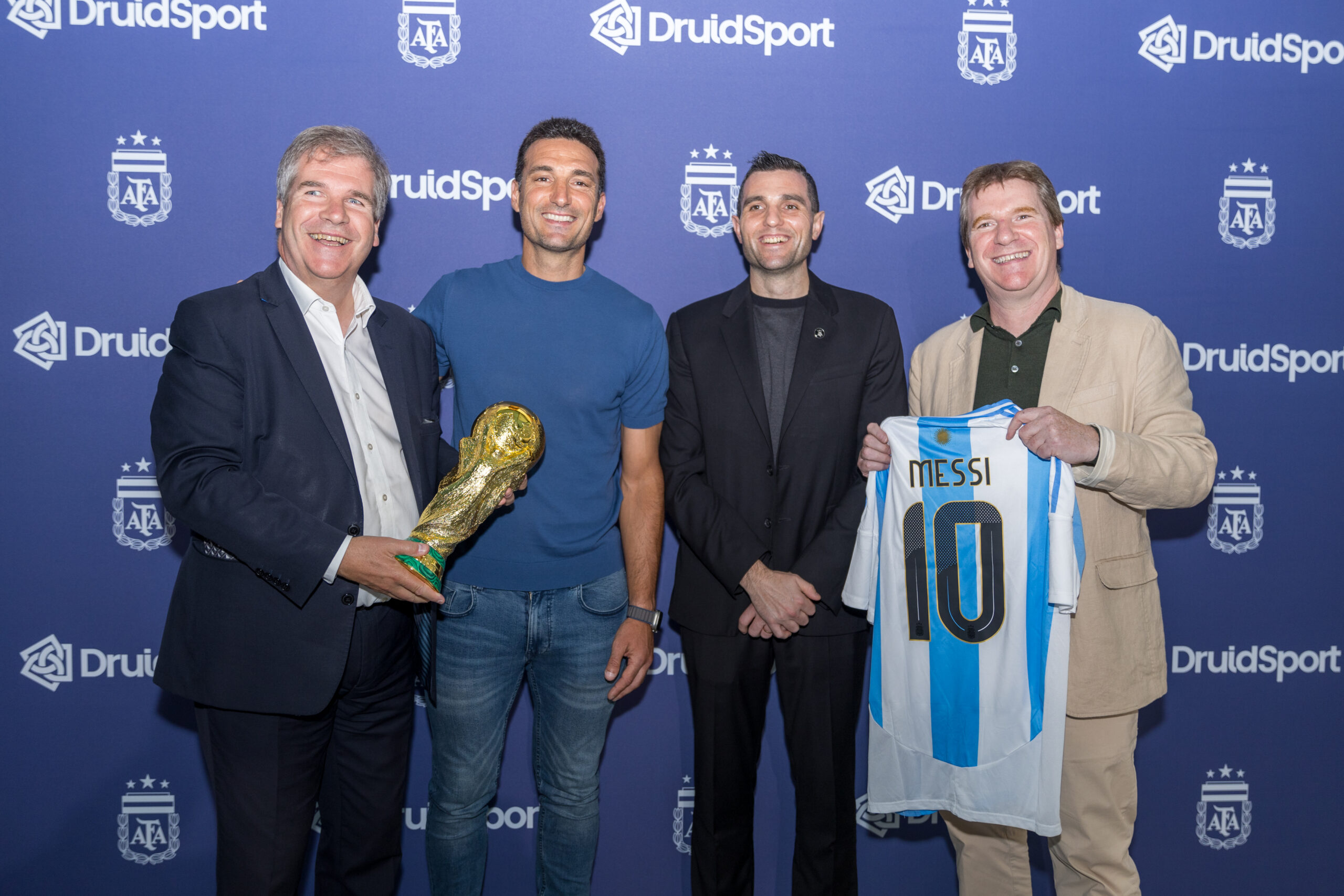 Druid Sport appointed as exclusive commercial representative of the Argentine Football Association in China