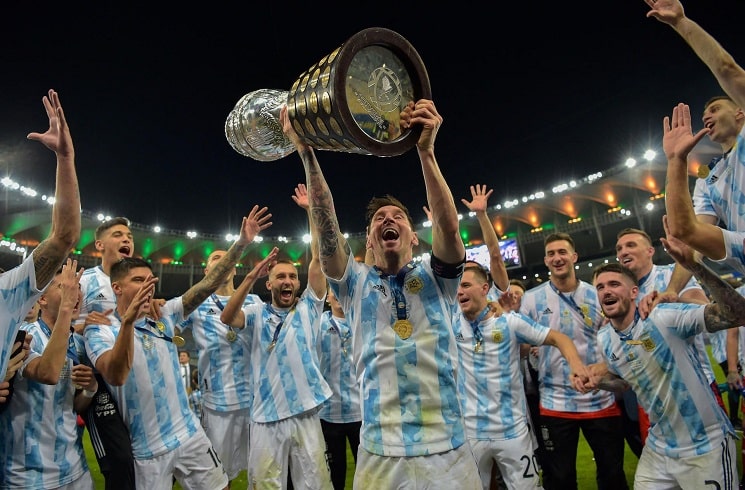 Four years ago today, Argentina won the 2021 Copa America