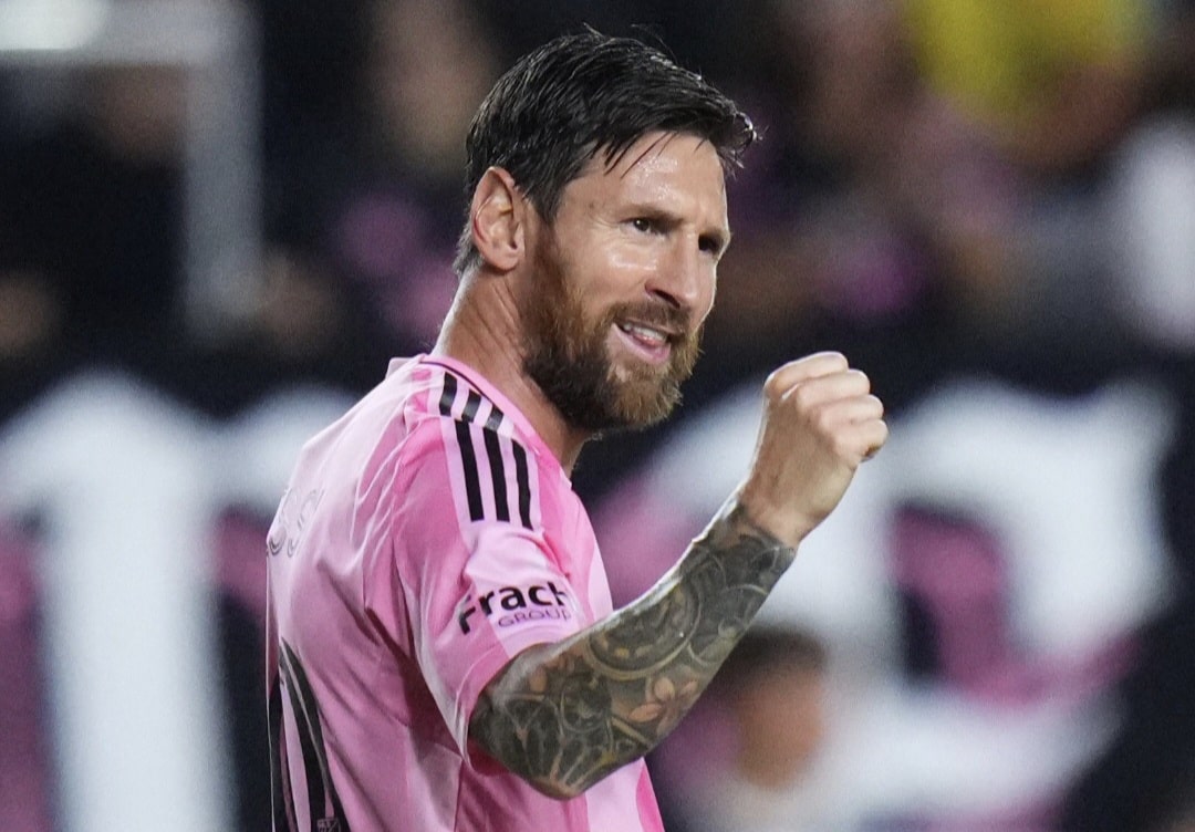 Lionel Messi scores twice for Inter Miami in 2-1 win vs. Nashville