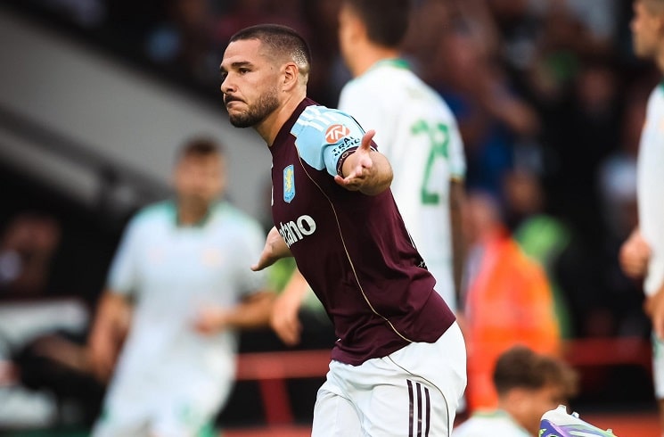 Emiliano Buendía scores and assists for Aston Villa in 4-0 win vs. AS Roma