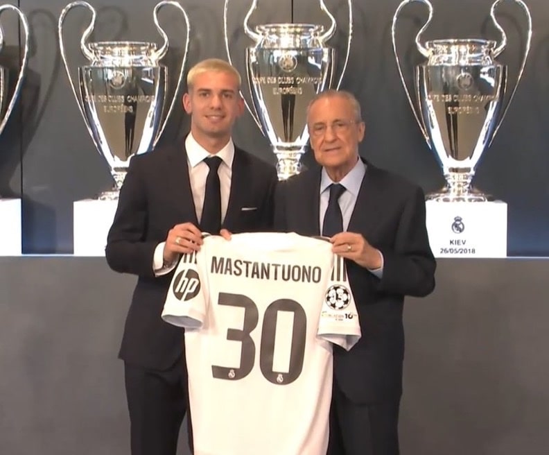 Franco Mastantuono: “My dream and my objective is to be at the World Cup”
