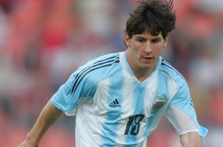 Lionel Messi makes Argentina national team debut 20 years ago today