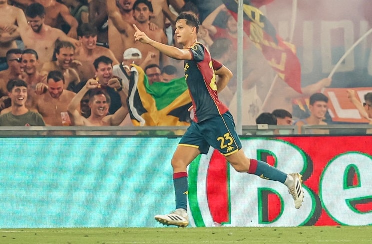 Valentín Carboni scores first goal for Genoa in 3-0 win vs. Vicenza